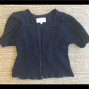 Leifsdottir Rouged and Puffed Sleeve Jacket